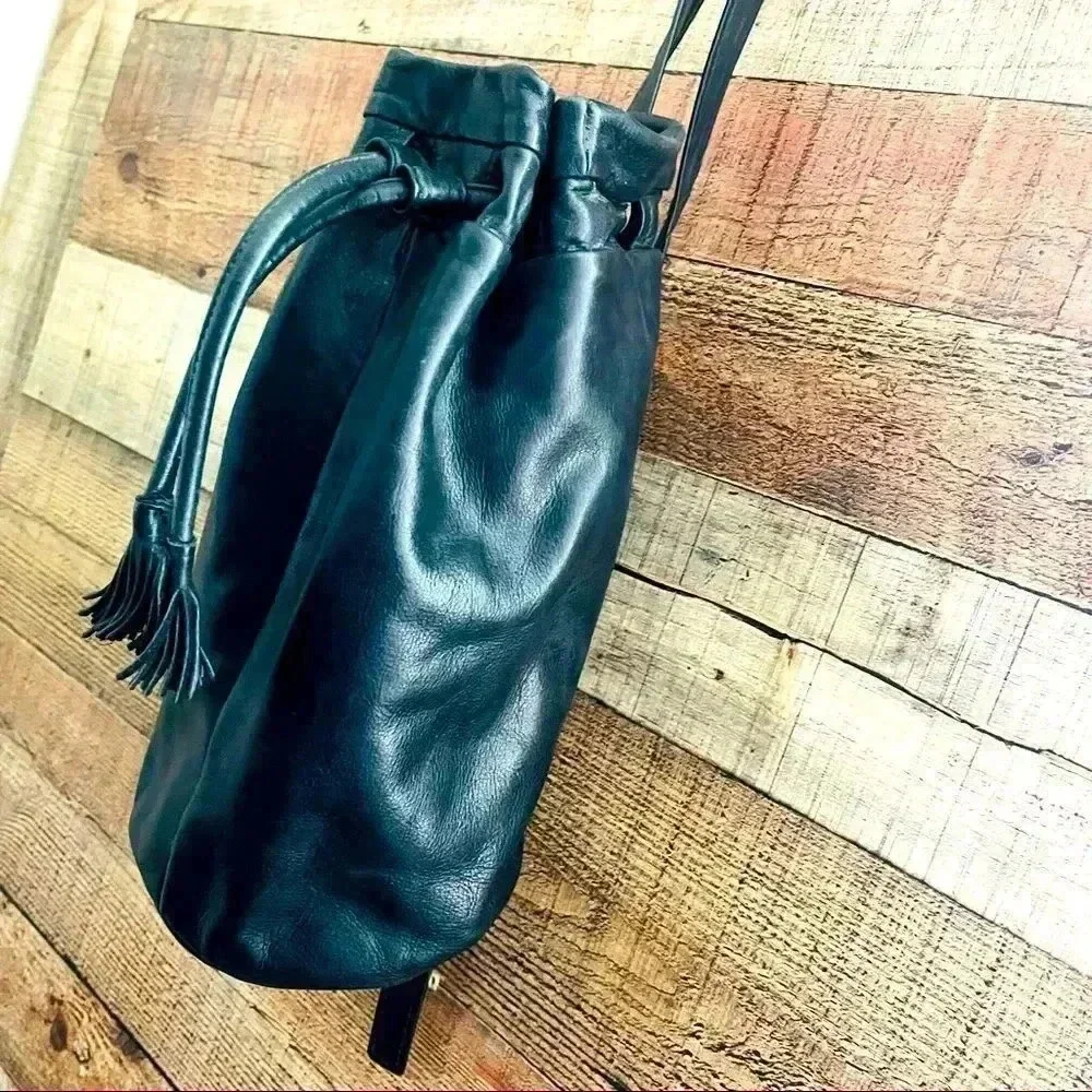 Julia Duran Rainguarded Leather VTE Sling/Backpack Bag